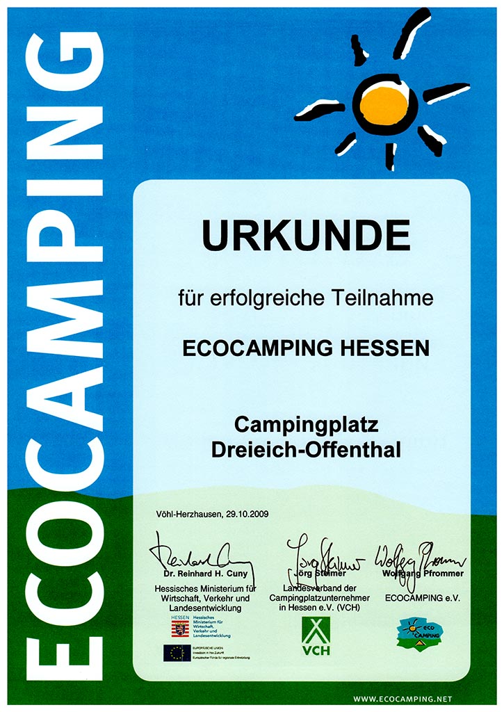 Die Initiative für ökologisches Campen